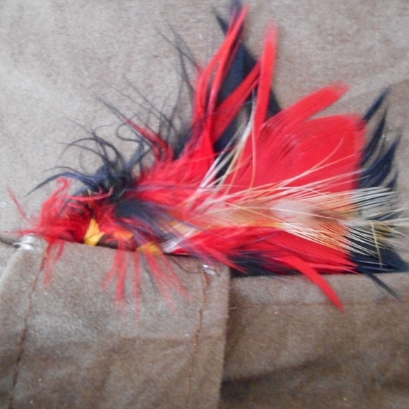 Vintage Brown Suede like Fedora style hat Size S - Picture 2 of 7